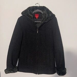 Spirit dark grey wool with polyester jacket size small